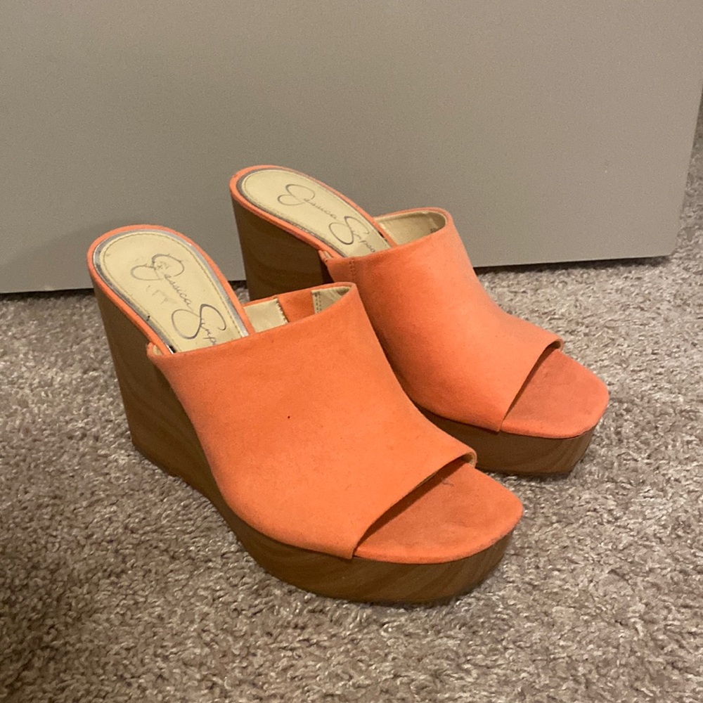 Hot Pink Wedges